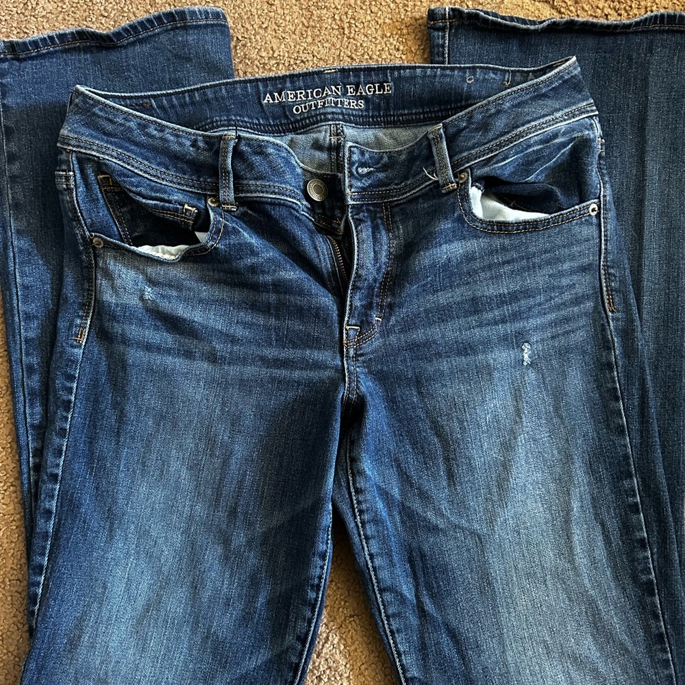 American Eagle Outfitters Women's Blue Jeans